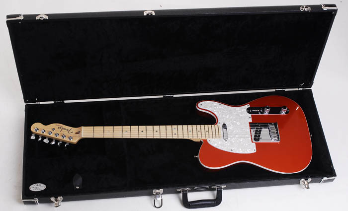 American Deluxe Telecaster Candy Tangerine