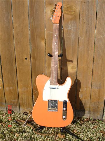 Aged Fender Fiesta Red Telecaster by Sarge in Sarge's Gear Collection
