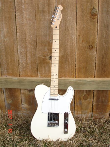 White Mim Standard Telecaster by Sarge in Sarge's Gear Collection