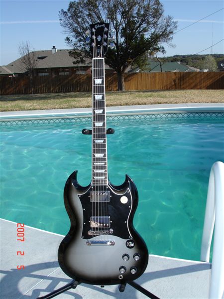 Gibson Sg Standard Silverburst by Sarge in Sarge's Gear Collection