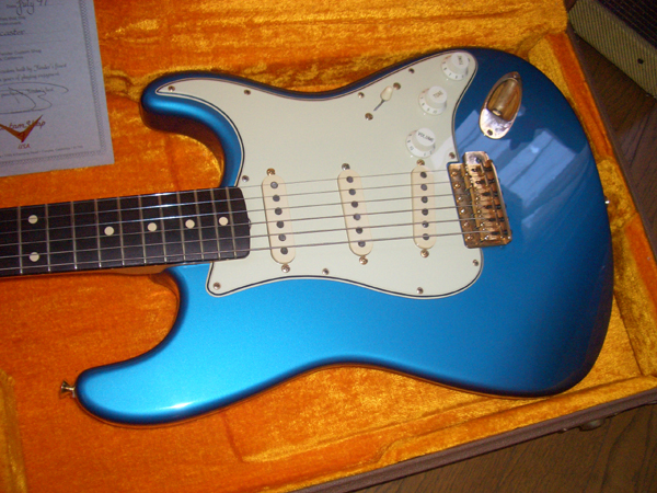 Fender Customshop Mastergrade 1960 Strat by Cato in Cato's unbelievably great gear collection