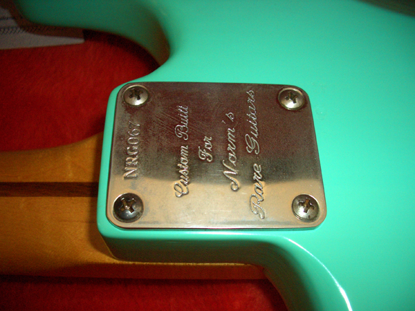 Fender Custom Shop '54 Strat Ordered By Nrg